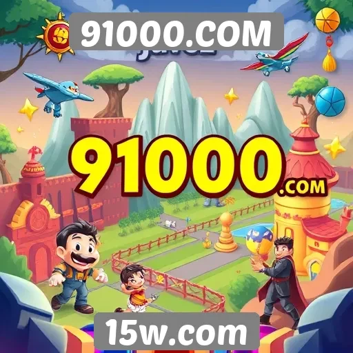 Jogos disponíveis no site 91000.COM